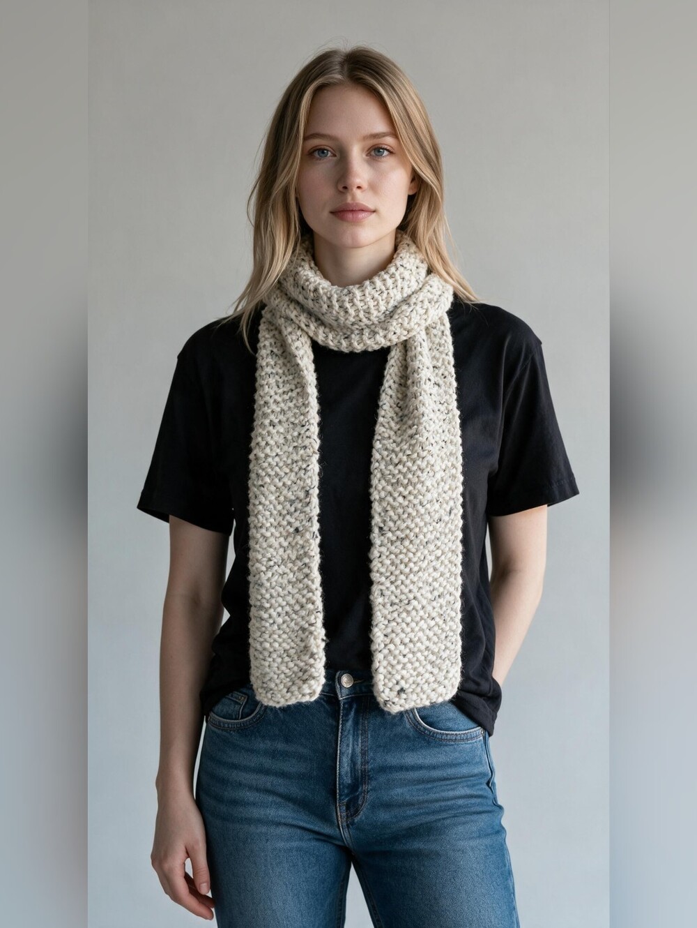 Warm & Comfy Scarf | Knit Scarf | Winter